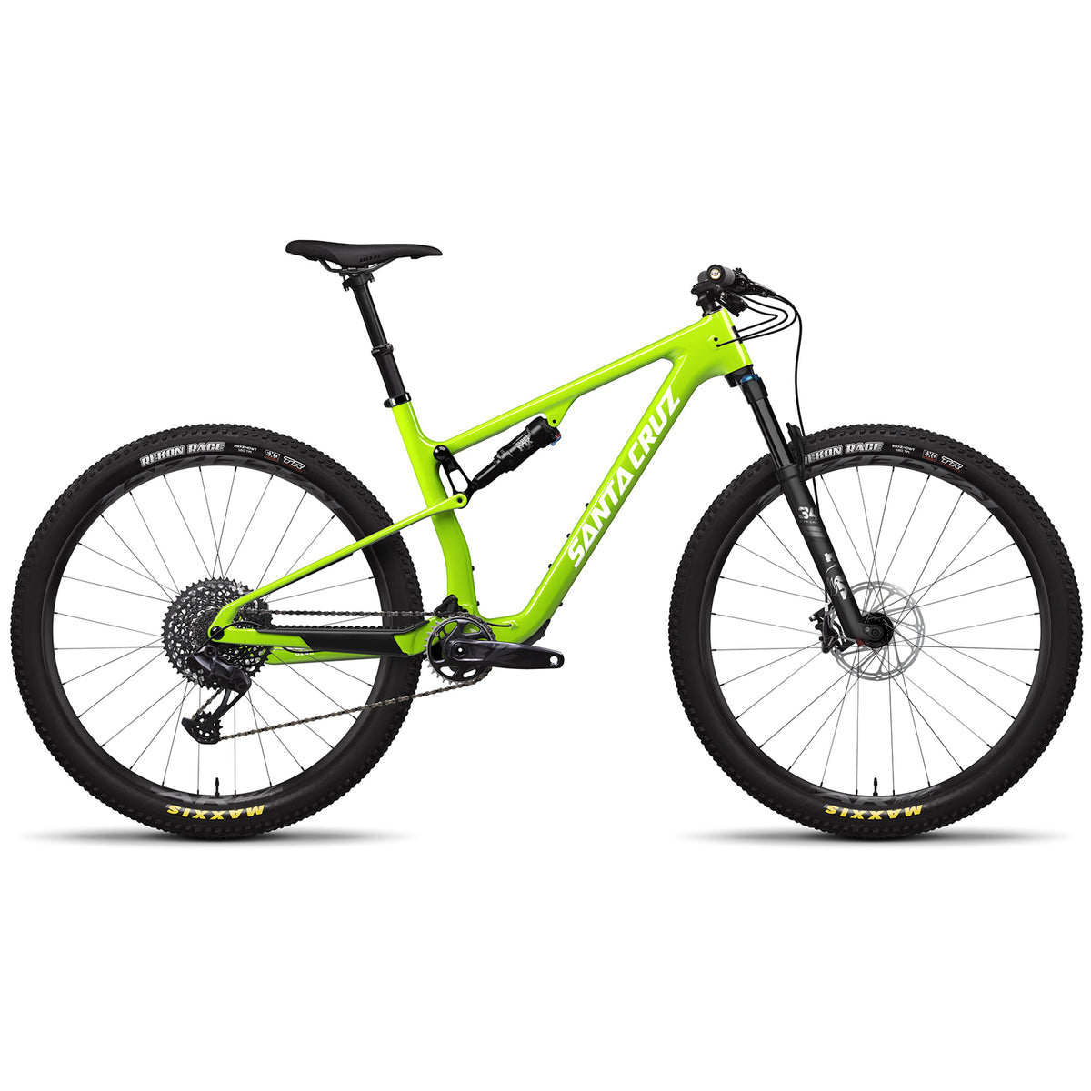 Santa Cruz Blur 4 C S TR Complete Mountain Bike 2024 Gloss Spring Green