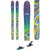 Line Skis Pandora 104 Skis + Salomon S/Lab Shift MNC 13 Alpine Touring Ski Bindings - Women's 2023