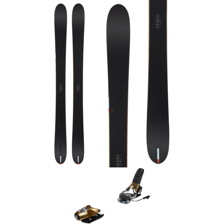 Season Pass Skis + Look Pivot 15 GW Ski Bindings 2024