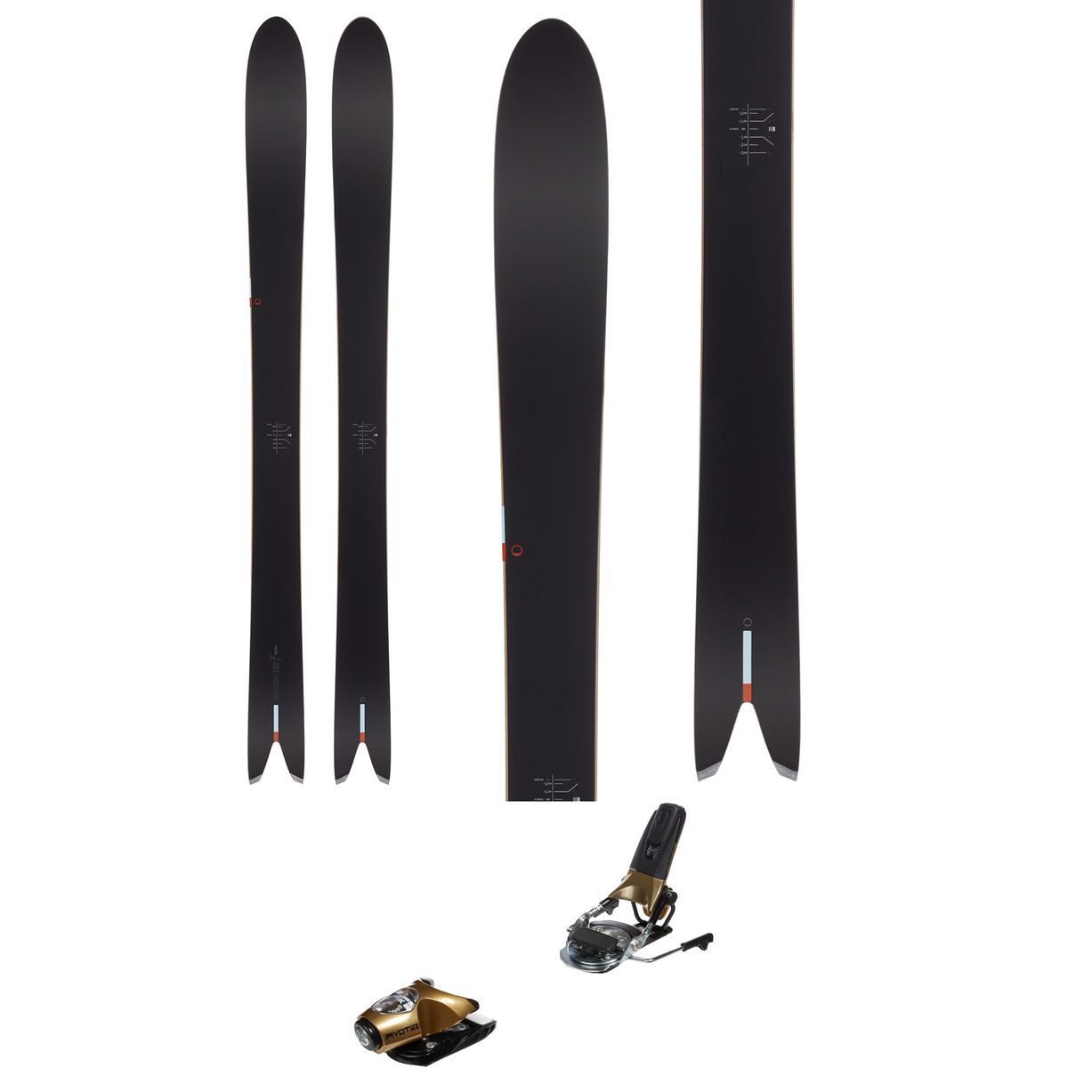 Season Forma Skis + Look Pivot 15 GW Ski Bindings 2023