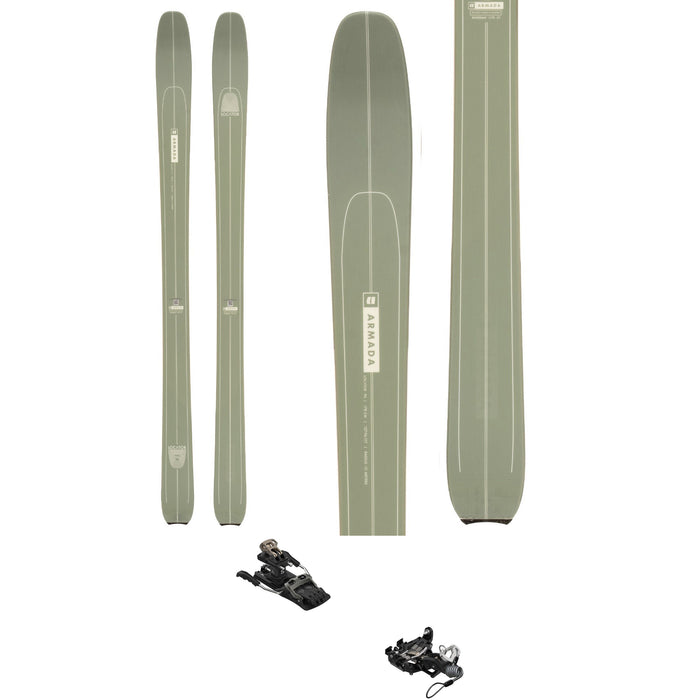 Armada Locator 96 Skis + Salomon MTN Pure Alpine Touring Ski Bindings 2024