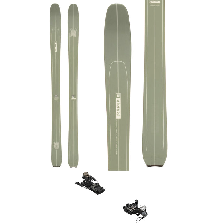 Armada Locator 96 Skis + Salomon MTN Pure Alpine Touring Ski Bindings 2024