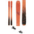 Blizzard Hustle 10 Skis + Salomon MTN Pure Alpine Touring Ski Bindings