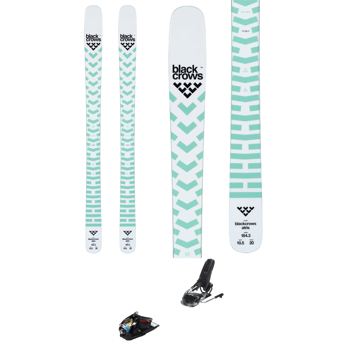 Black Crows Atris Skis + Look Pivot 14 GW Ski Bindings