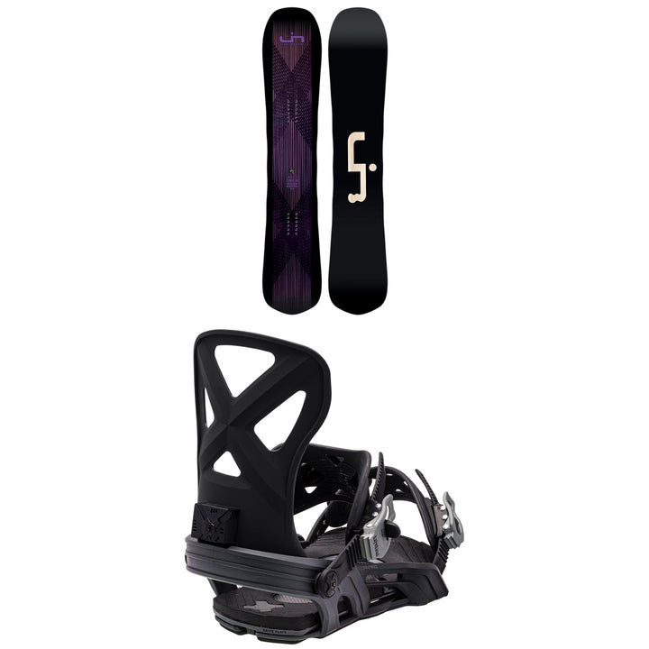 Lib Tech Cygnus BM C2 Snowboard + Bent Metal Cor-Pro Snowboard Bindings 2024
