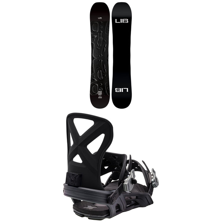 Lib Tech Double Dip C2 Snowboard + Bent Metal Cor-Pro Snowboard Bindings 2024