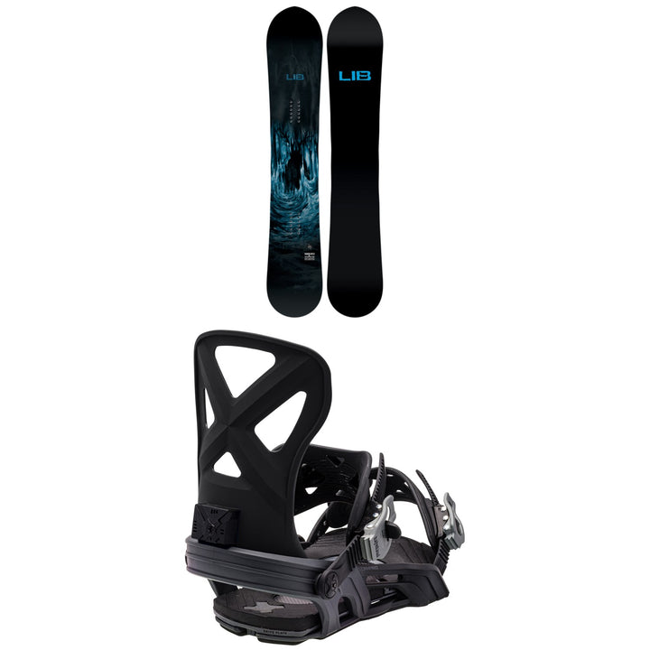 Lib Tech Skunk Ape II C2X Snowboard 2024 + Bent Metal Cor-Pro Snowboard Bindings 2024