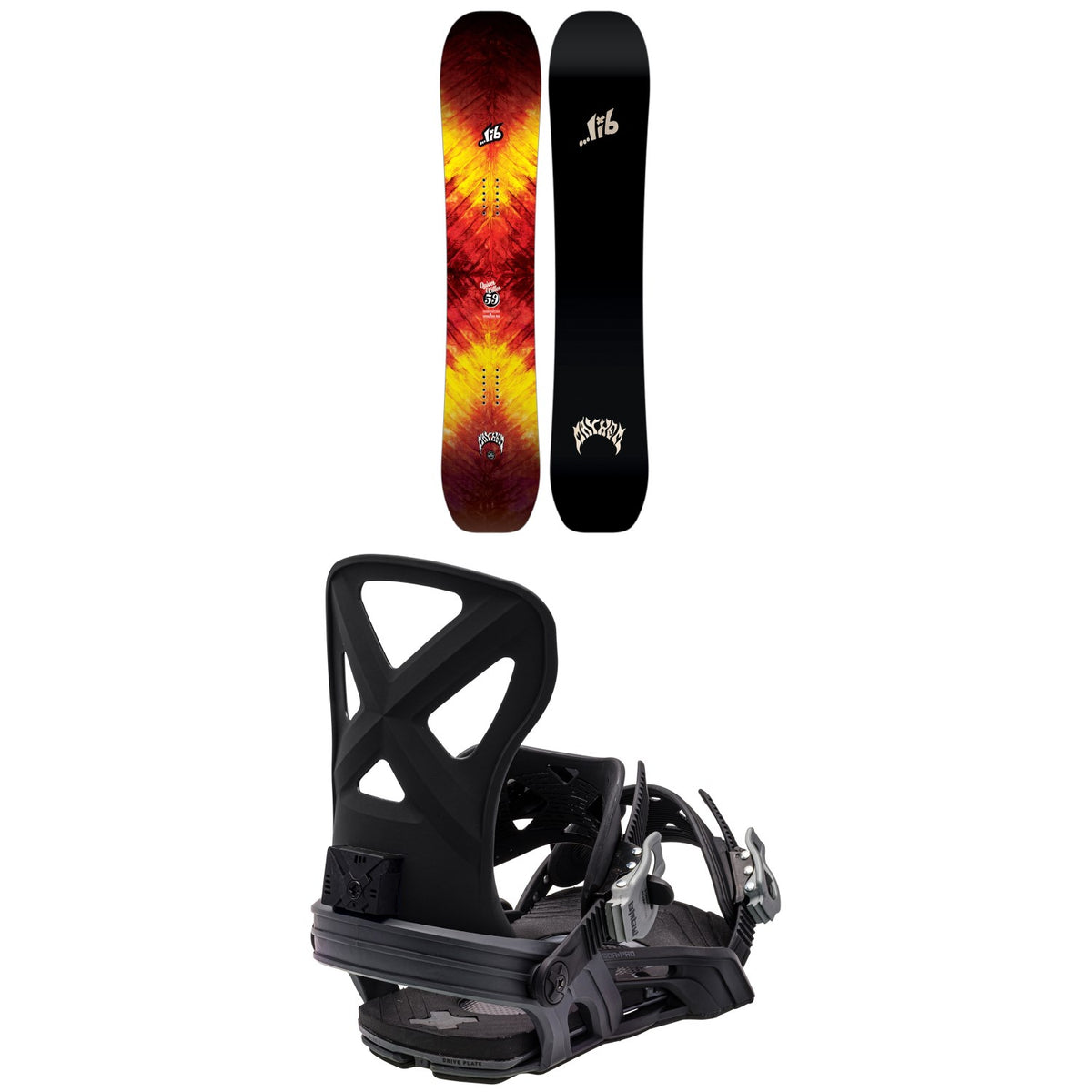 Lib Tech Lost Quiver Killer C3 Snowboard + Bent Metal Cor-Pro Snowboard Bindings 2024
