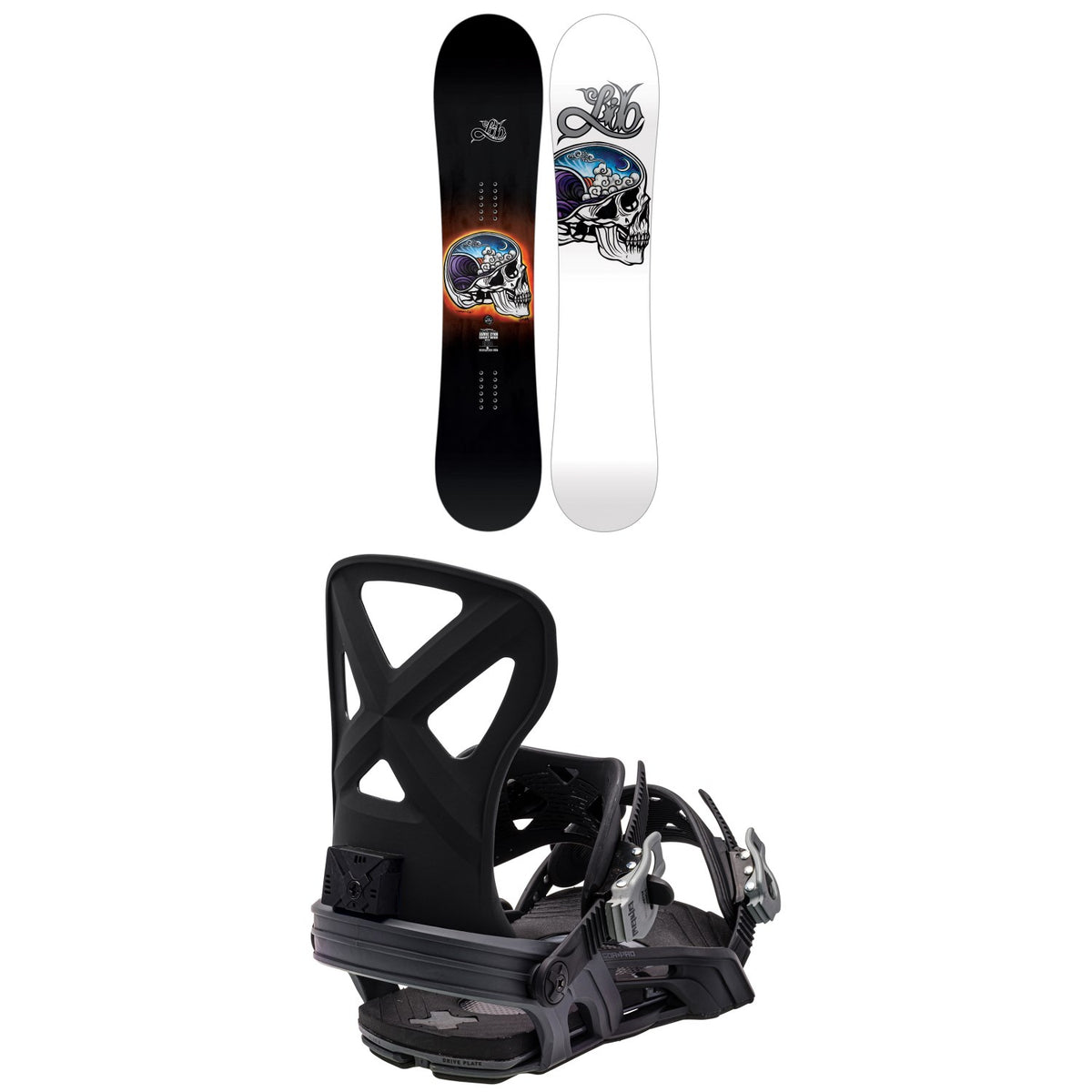 Lib Tech Jamie Lynn Short Wide C3 Snowboard + Bent Metal Cor-Pro Snowboard Bindings 2024