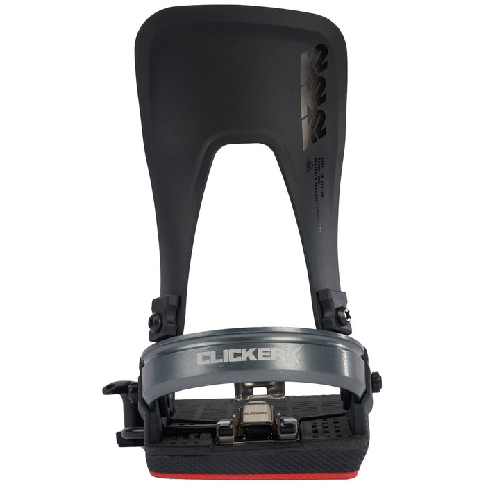 K2 Clicker X HB Snowboard Bindings 2024 Black