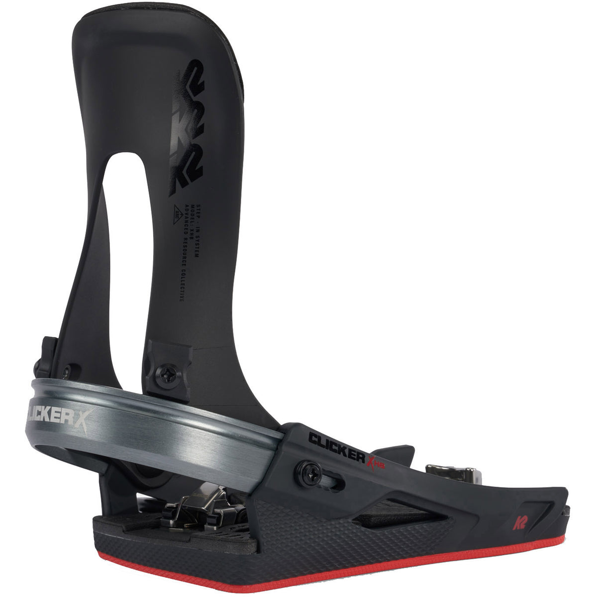 K2 Clicker X HB Snowboard Bindings - Women's 2024 Black
