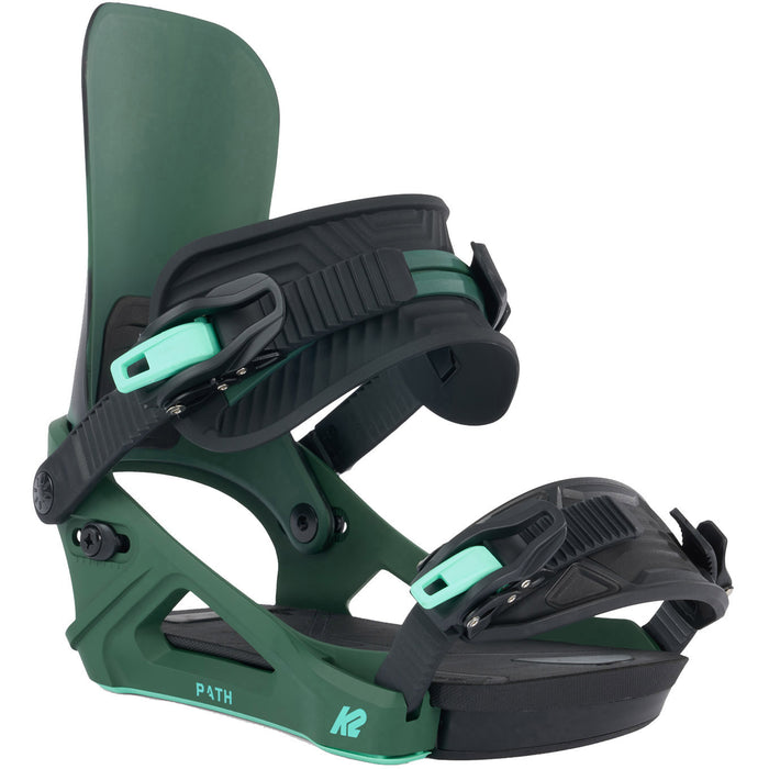 K2 Path Snowboard Bindings - Women's 2024 Deep Green