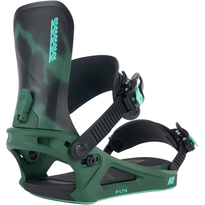 K2 Path Snowboard Bindings - Women's 2024 Deep Green