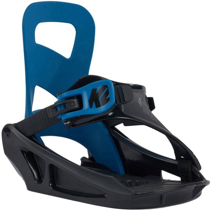 K2 Mini Turbo Snowboard Bindings - Kids' 2026 Blue
