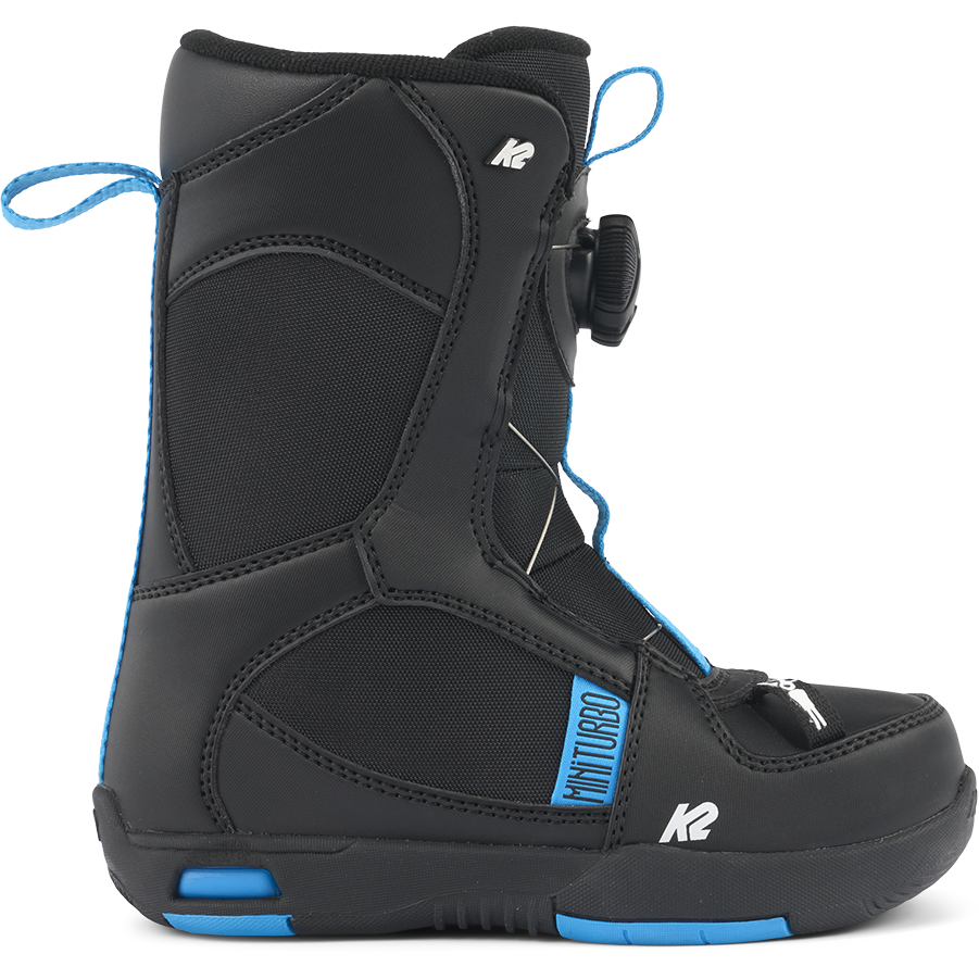 K2 Mini Turbo Snowboard Boots - Kids' Black