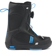 K2 Mini Turbo Snowboard Boots - Kids' Black::Black