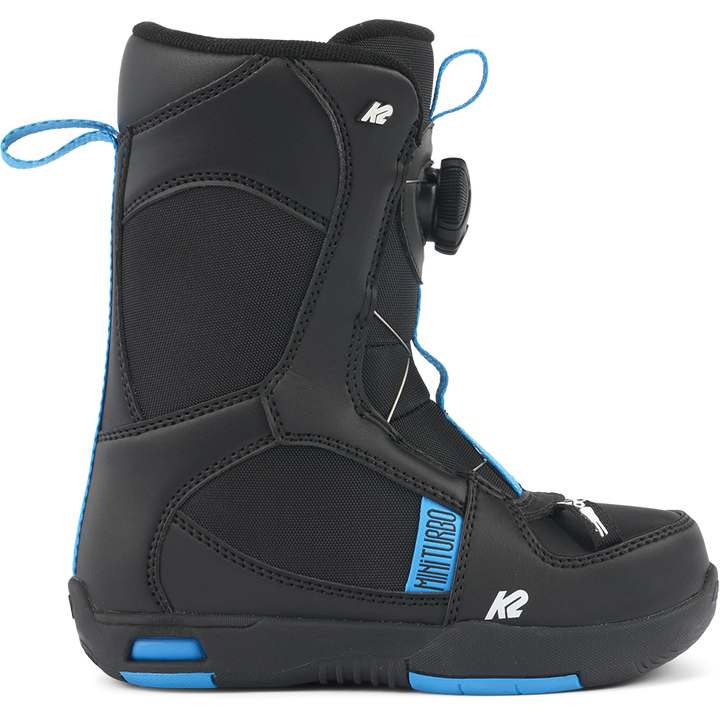K2 Mini Turbo Snowboard Boots - Kids' Black