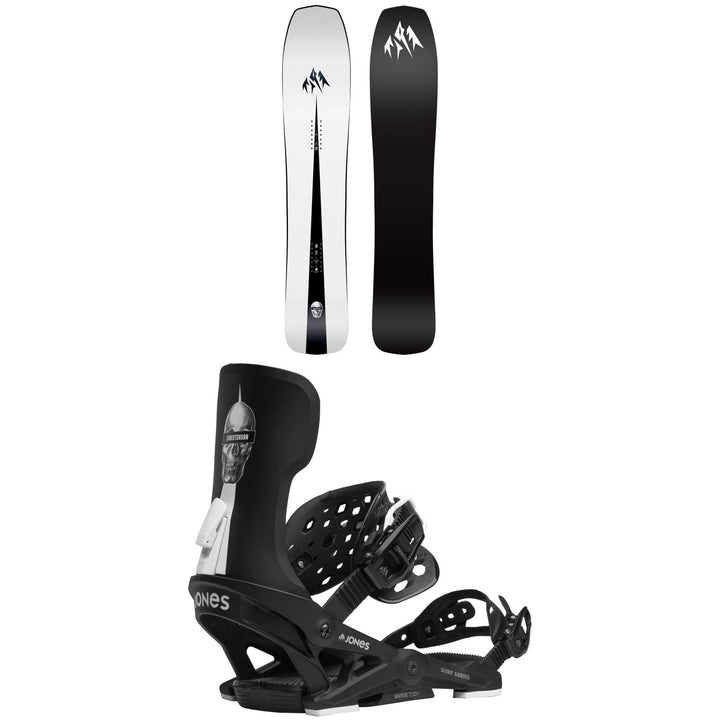 Jones Mind Expander Snowboard + Meteorite Surf Series Snowboard Bindings 2024
