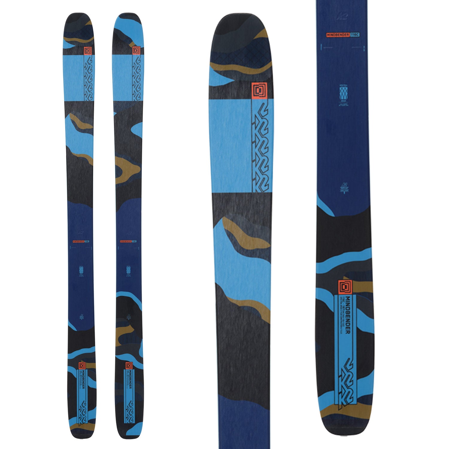 K2 Mindbender 116 C Skis 2024 – evo