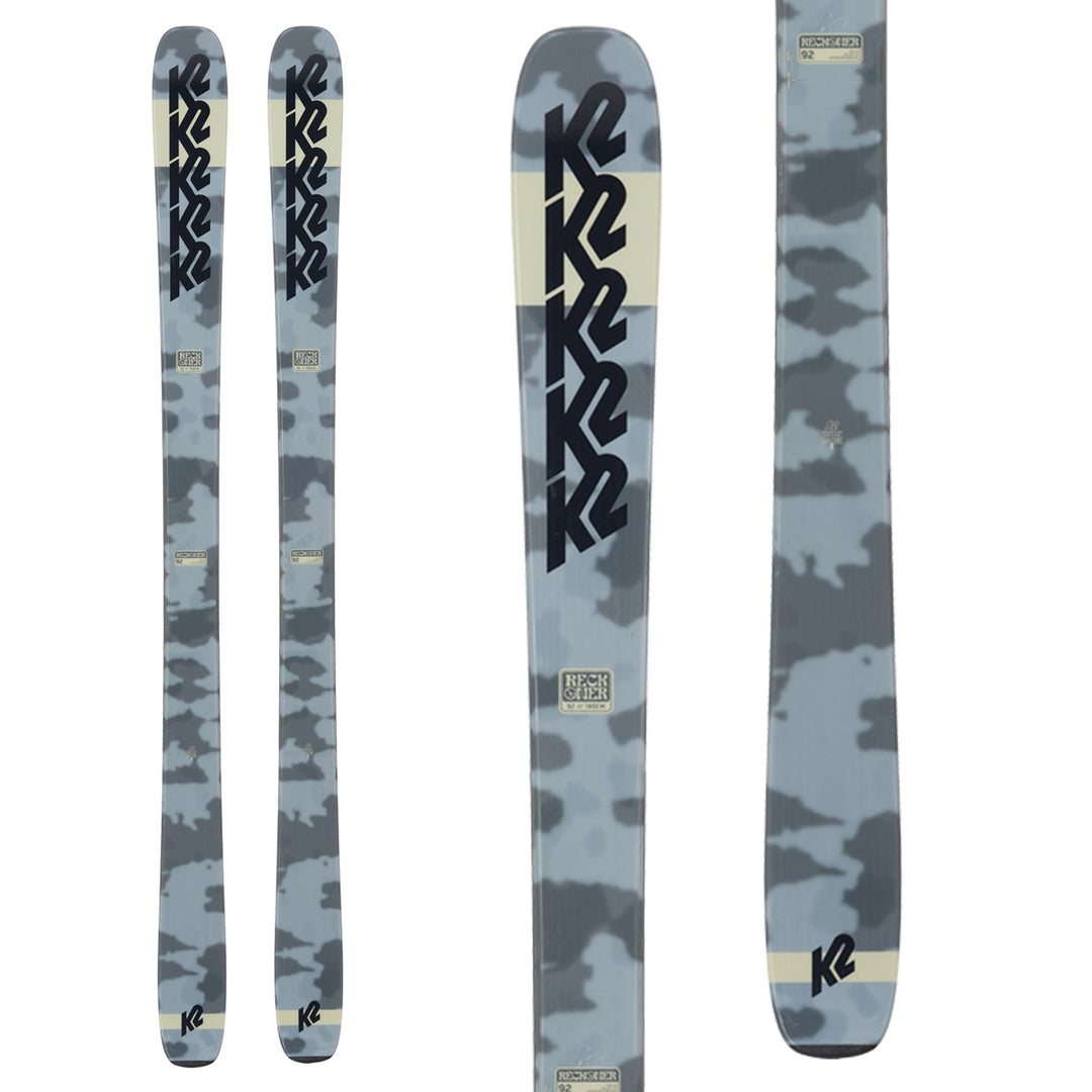 axis xr k2 skis grey K2 Reckoner 92 Skis 2024 – evo