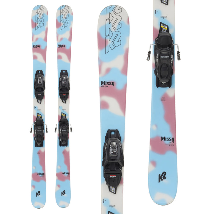 K2 Missy Skis + FDT 4.5 Bindings - Kids' 2024