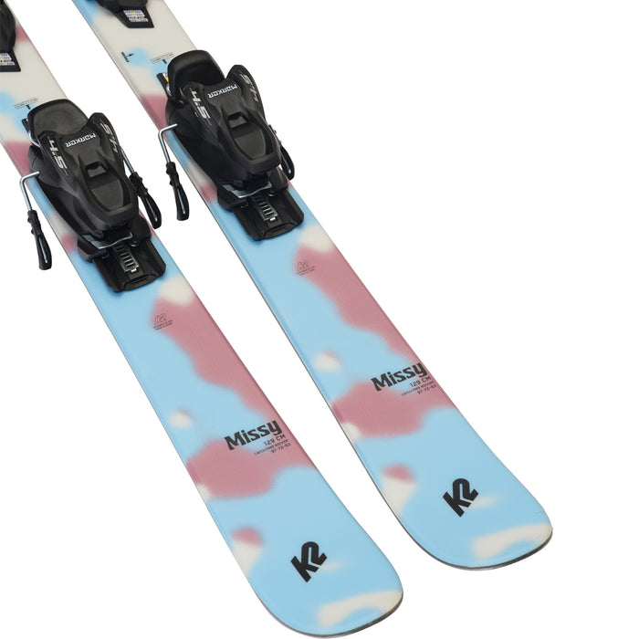 K2 Missy Skis + FDT 4.5 Bindings - Kids' 2024