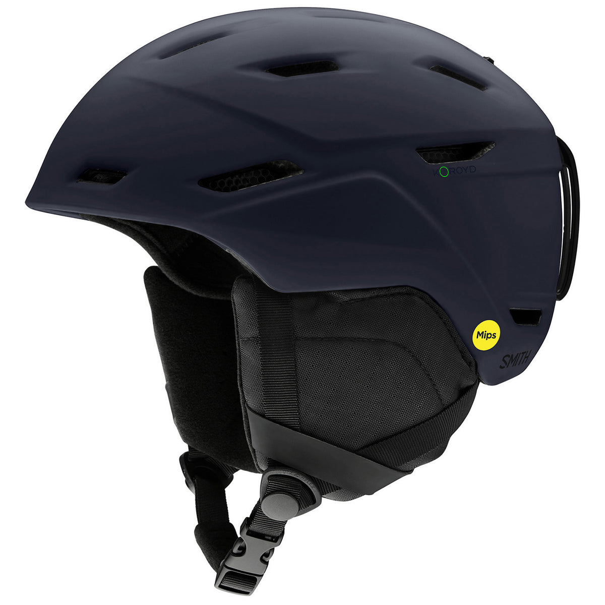 Smith Mission MIPS Round Contour Fit Helmet Matte Midnight Navy