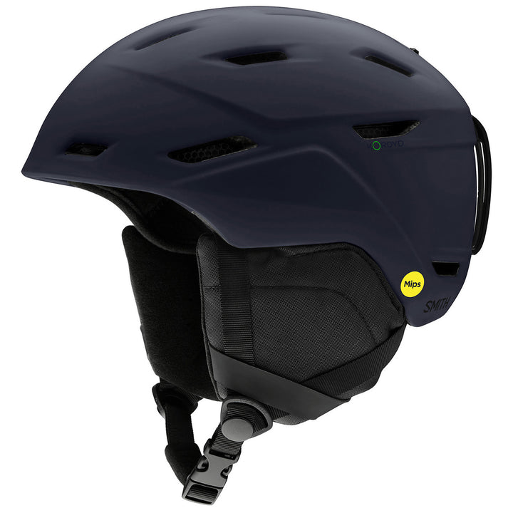 Smith Mission MIPS Round Contour Fit Helmet Matte Midnight Navy