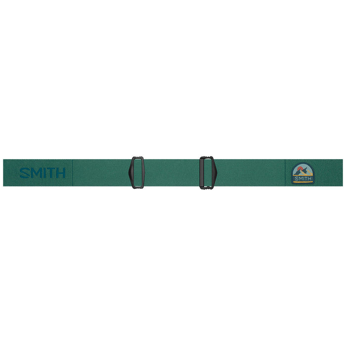 Smith Blazer Low Bridge Fit Goggles Alpine Green Vista/Green Sol-X Mirror