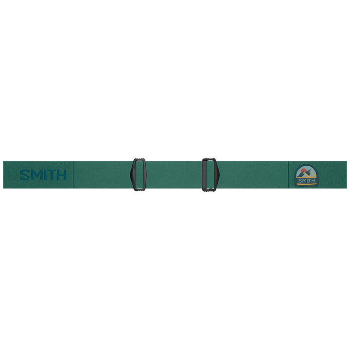 Smith Blazer Low Bridge Fit Goggles Alpine Green Vista/Green Sol-X Mirror