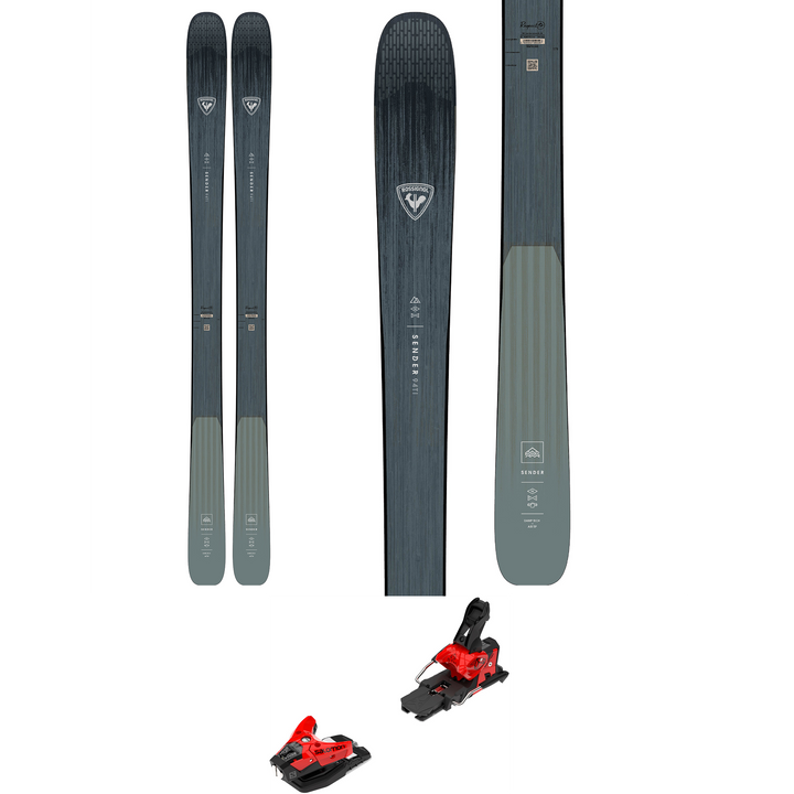 Rossignol Sender 94 Ti Skis + Salomon STH2 MNC 16 Ski Bindings 2024