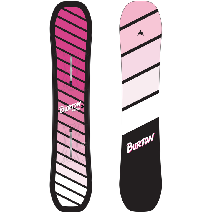 Burton Smalls Snowboard - Kids' Pink