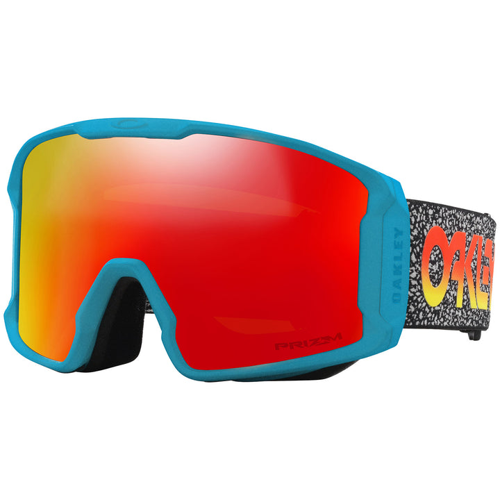 Oakley Heritage Line Miner L Goggles Blue Crackle/Prizm Torch