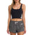 Vuori Daily Crop Top - Women's Black