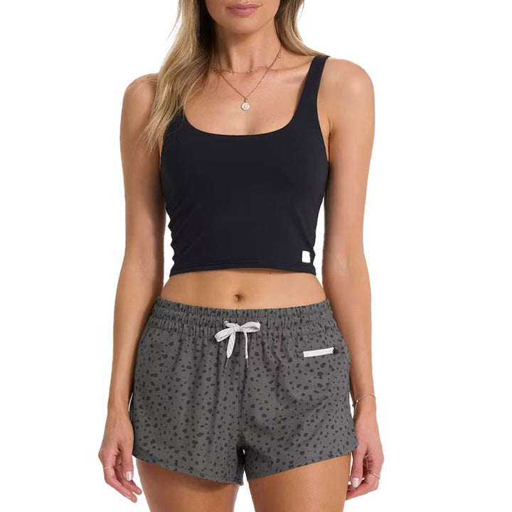 Vuori Daily Crop Top - Women's Black