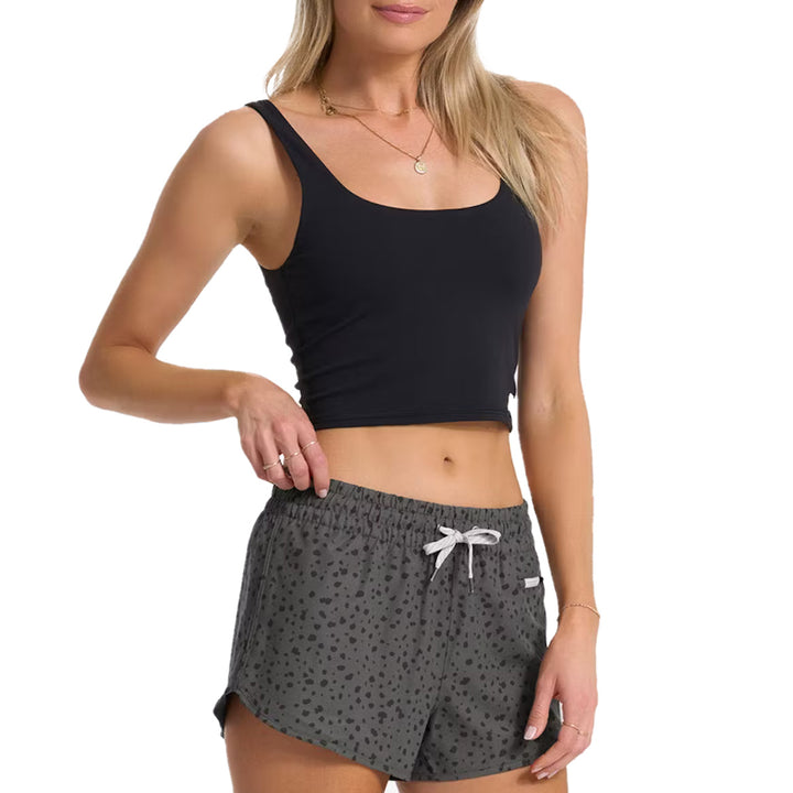 Vuori Daily Crop Top - Women's Black