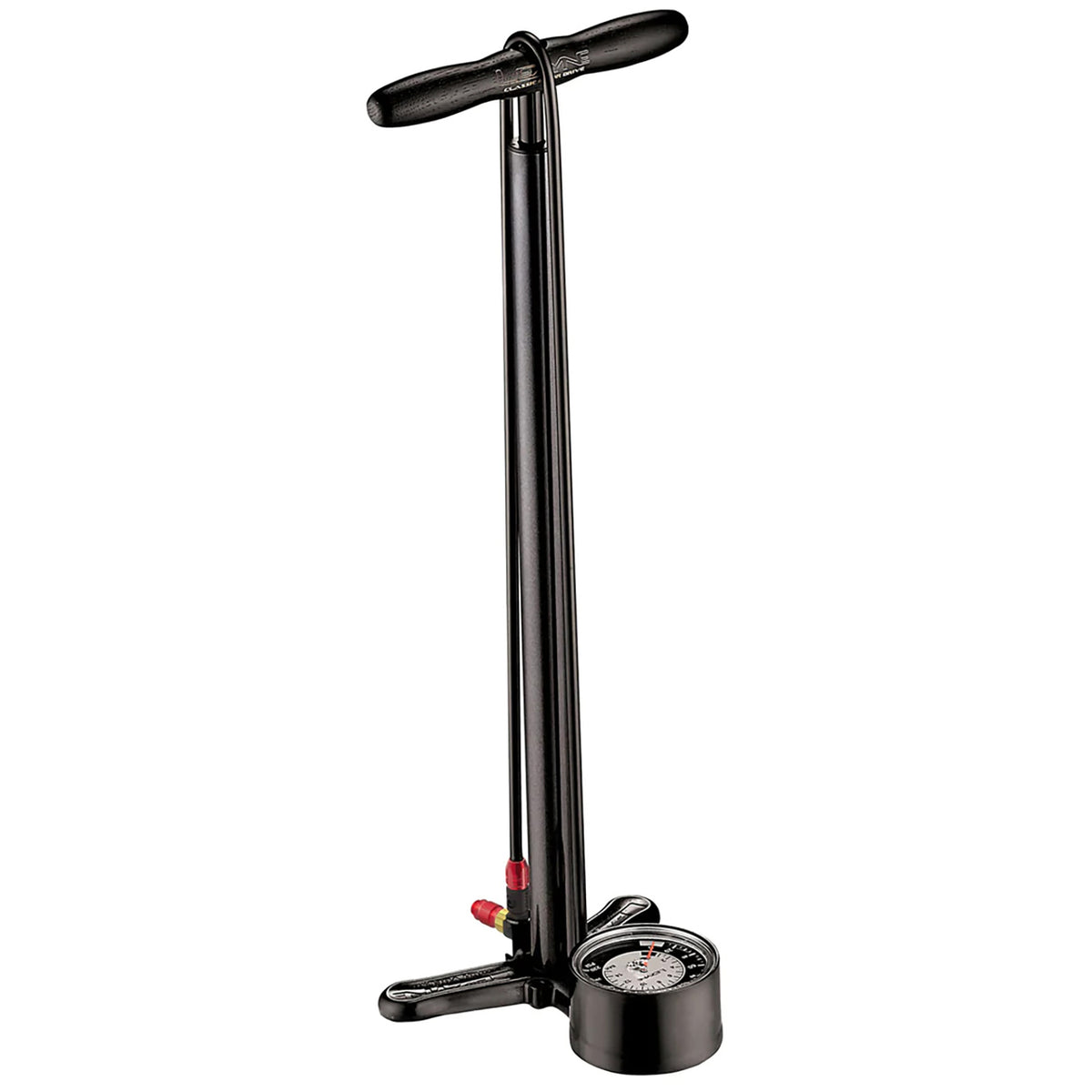Lezyne Classic Floor Drive 3.5 Floor Pump Metallic Black