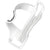 Lezyne Flow Enhanced Side Loader Water Bottle Cage Enhanced White