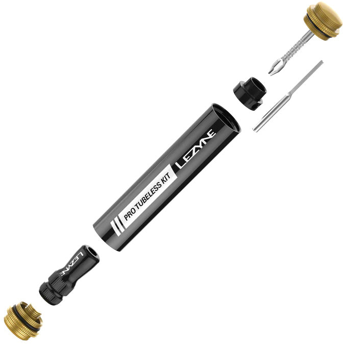 Lezyne Pro Tubeless Kit - Loaded Black