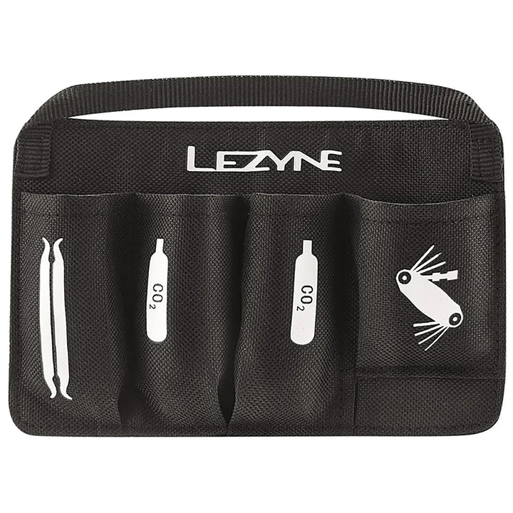 Lezyne Flow Caddy With Organizer Storage Container Black