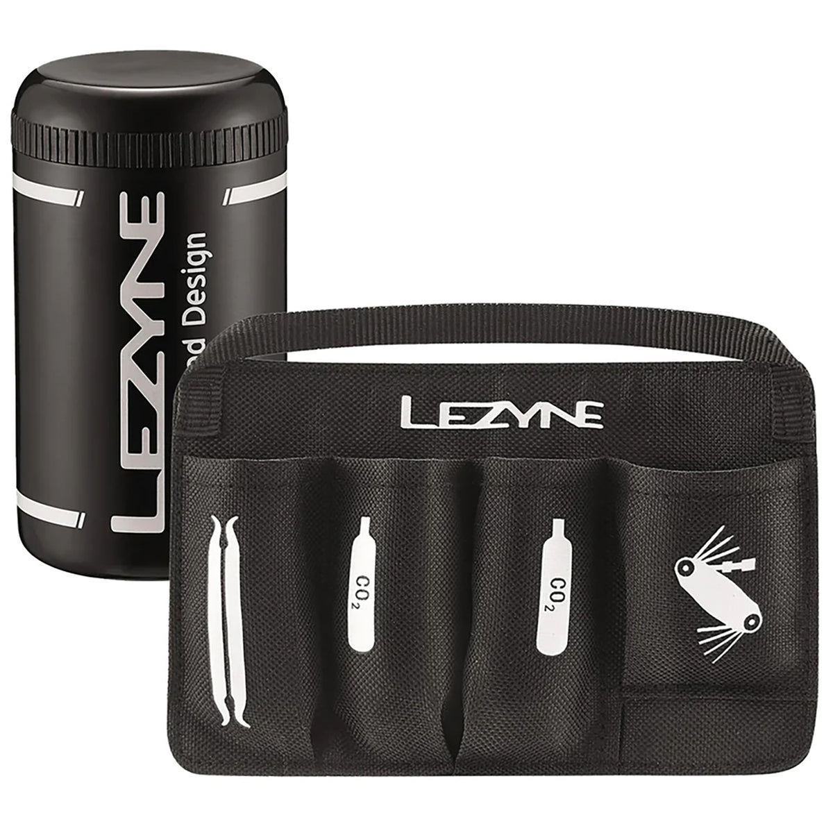 Lezyne Flow Caddy With Organizer Storage Container Black