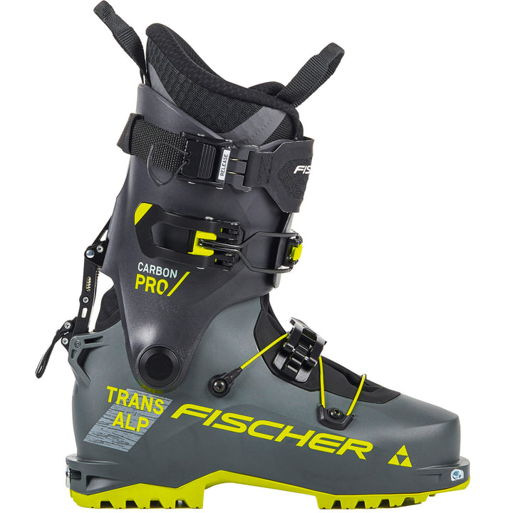 Fischer Transalp Carbon Pro Alpine Touring Ski Boots 2024 Rhino Grey / Carbon