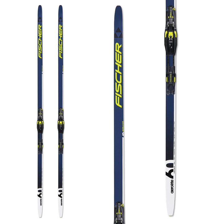 Fischer Aerolite Skate 60 Cross Country Skis + Control Step-In IFP Bindings 2024
