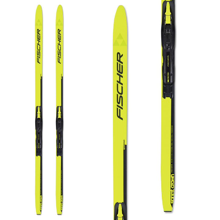 Fischer Sprint Crown Cross Country Skis + Tour Step-In Jr IFP Bindings - Kids' 2024