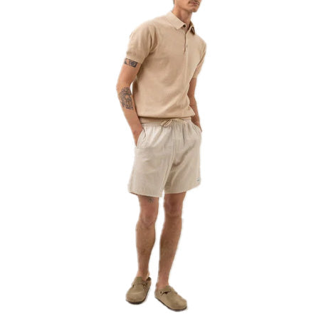 Rhythm Seersucker Stripe Jam Shorts - Men's Natural