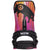 Now Yes. Collab Snowboard Bindings 2024 Black/Pink