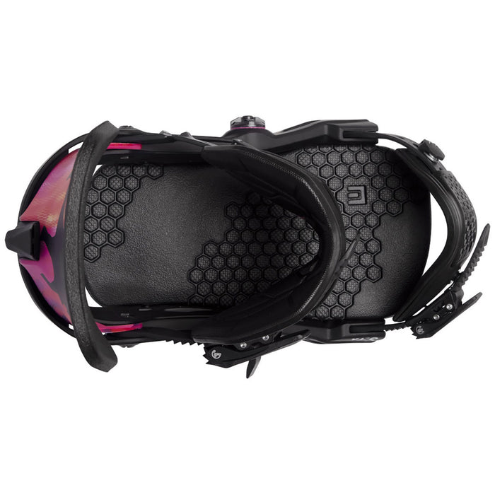Now Yes. Collab Snowboard Bindings 2024 Black/Pink