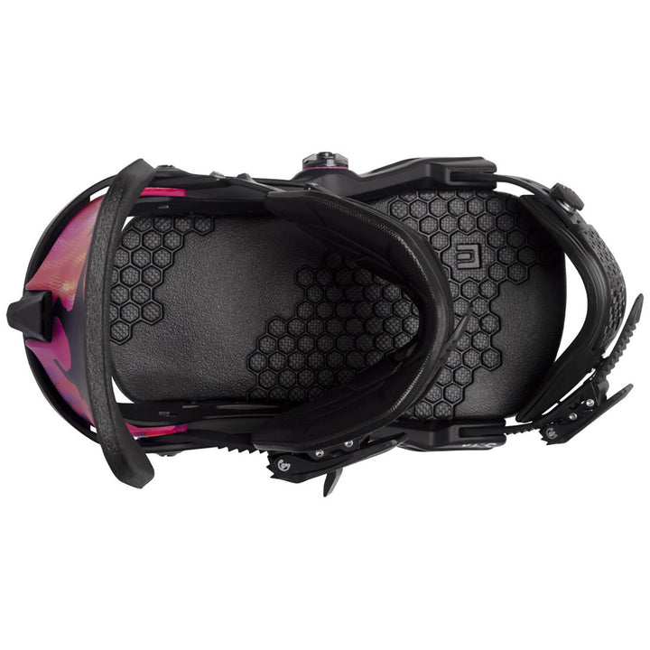 Now Yes. Collab Snowboard Bindings 2024 Black/Pink