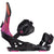 Now Yes. Collab Snowboard Bindings 2024 Black/Pink