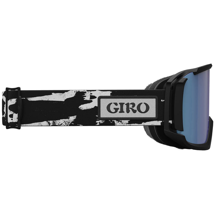 Giro Revolt Goggles Black & White Stained/Vivid Royal+Clear